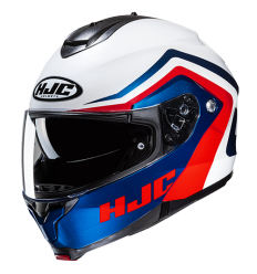 Casco Hjc C91N Nepos Blanco Azul Rojo |10722106|