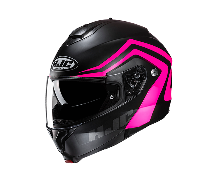 Casco Hjc C91N Nepos Negro Fucsia |10727806|