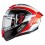 Casco Nzi Trendy 3 Stream Rapid Blanco Rojo Azul |150374A009V2|