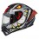 Casco Nzi Trendy 3 Stream Raptor Negro Gris Rojo Mate |150374A620V2|